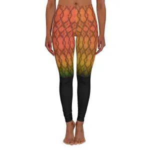 3tone Sunset Spandex lo rise Leggings,gym/yoga/lounge wear,comfortable,chillout wear,Christmas/Thanksgiving/Birthday/Women/Ladies Gifts