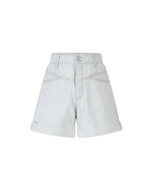 A-Line Denim Shorts