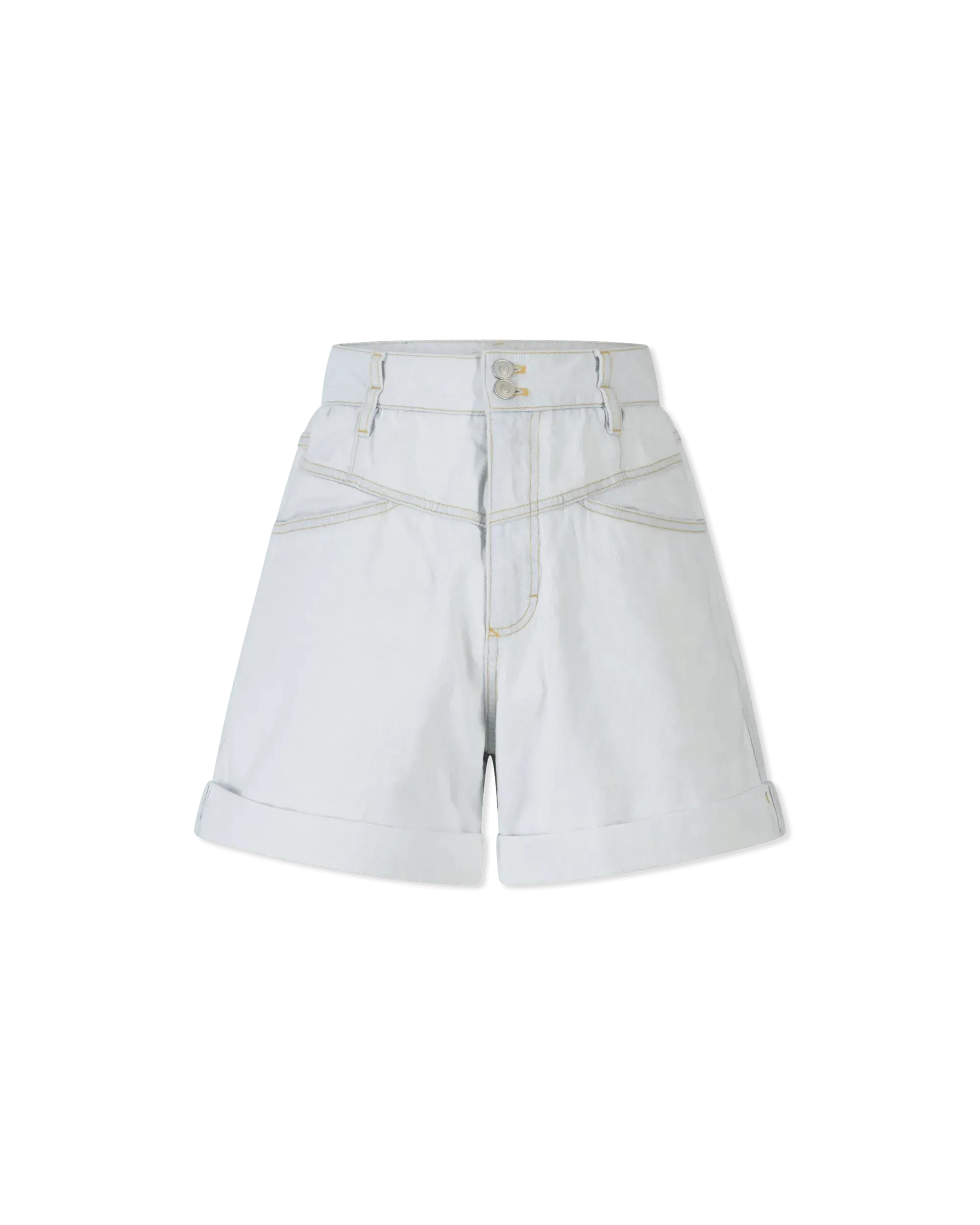 A-Line Denim Shorts