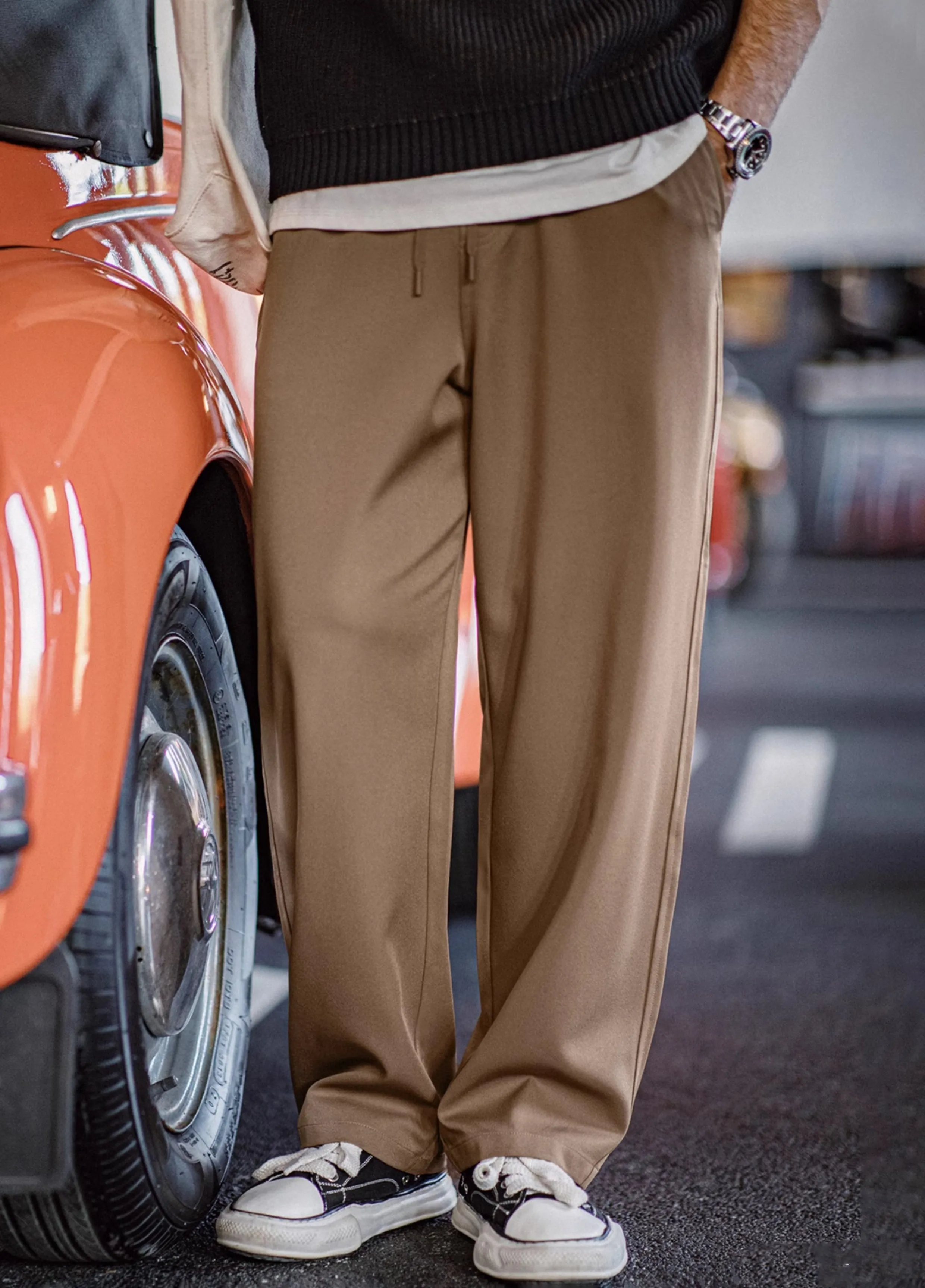 American Four-Sided Stretch Easy Pants Free Ironing Anti-Wrinkle Men's Trousers