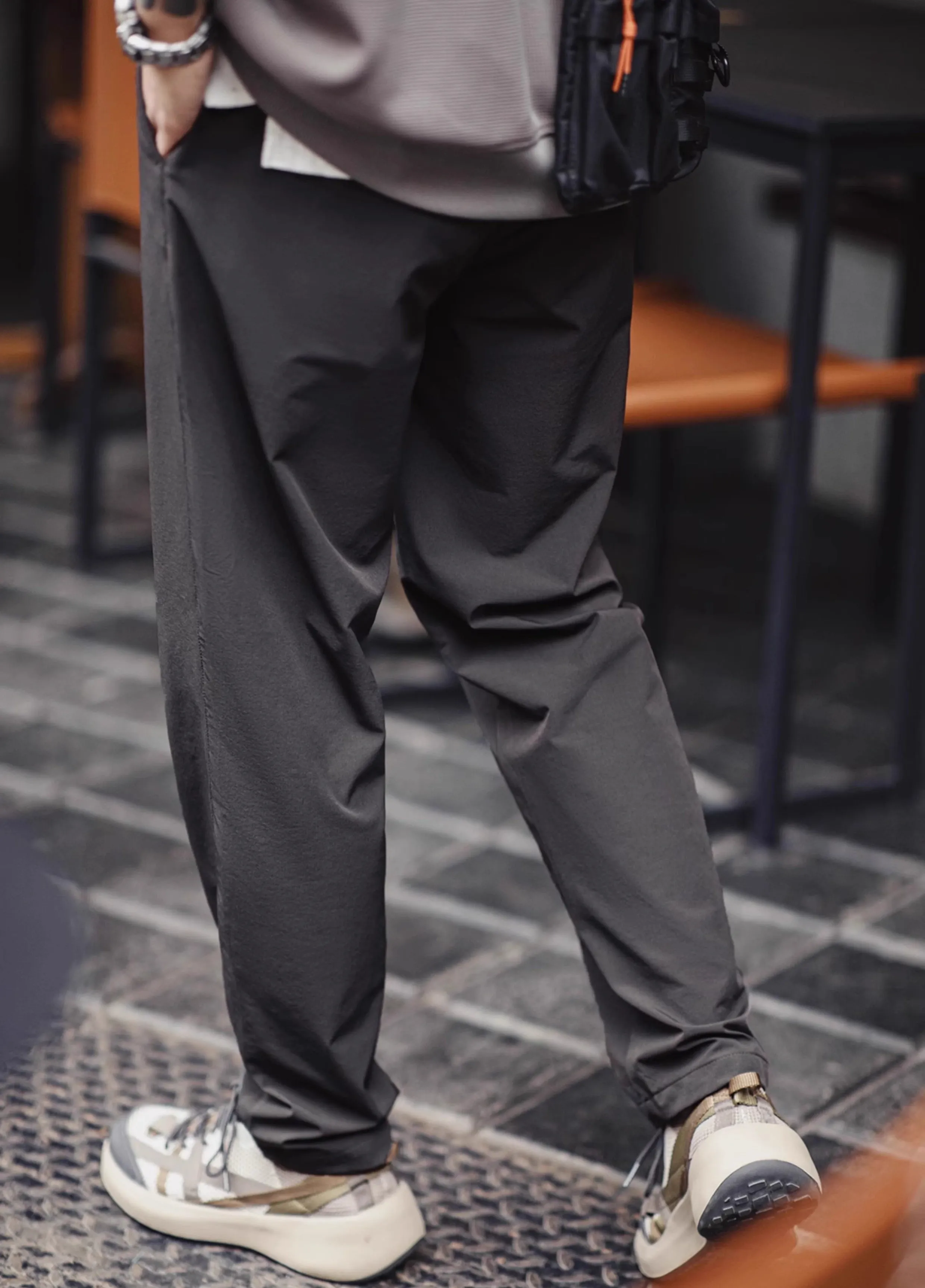 American Workwear Stretch Clean Fit Anti-Wrinkle Men's Trousers