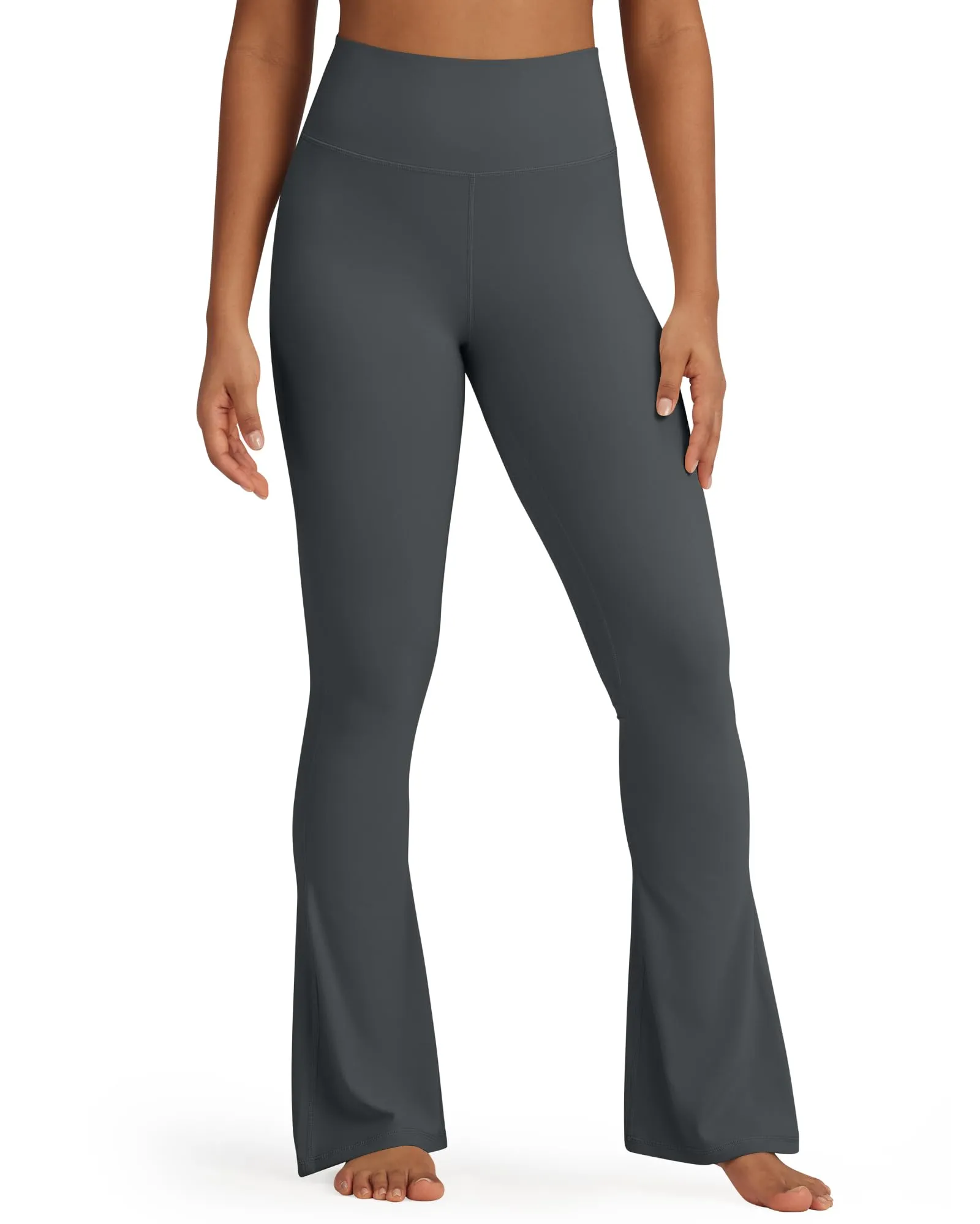 BareFeel Casual High-Waisted Mini Flare Pants