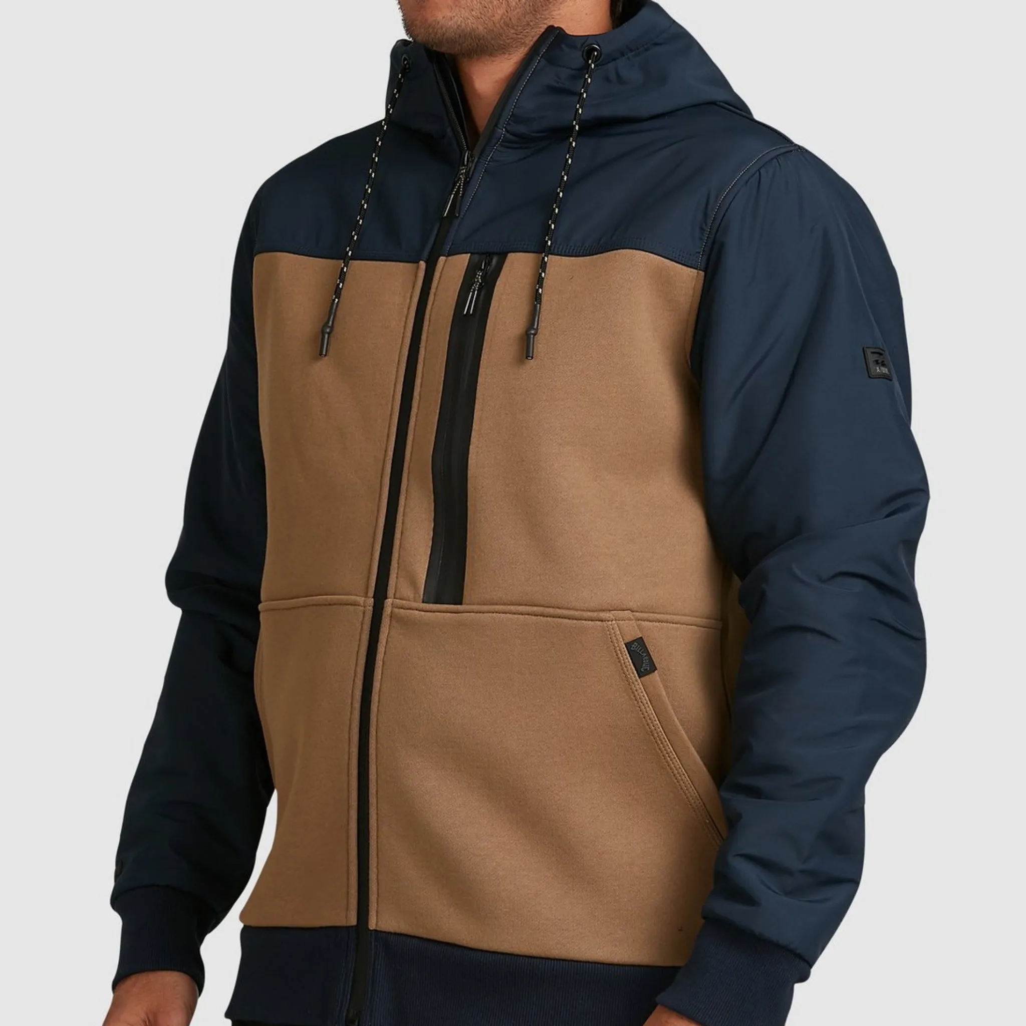 Billabong Quady Furnace Zip-Up Jacket - Navy