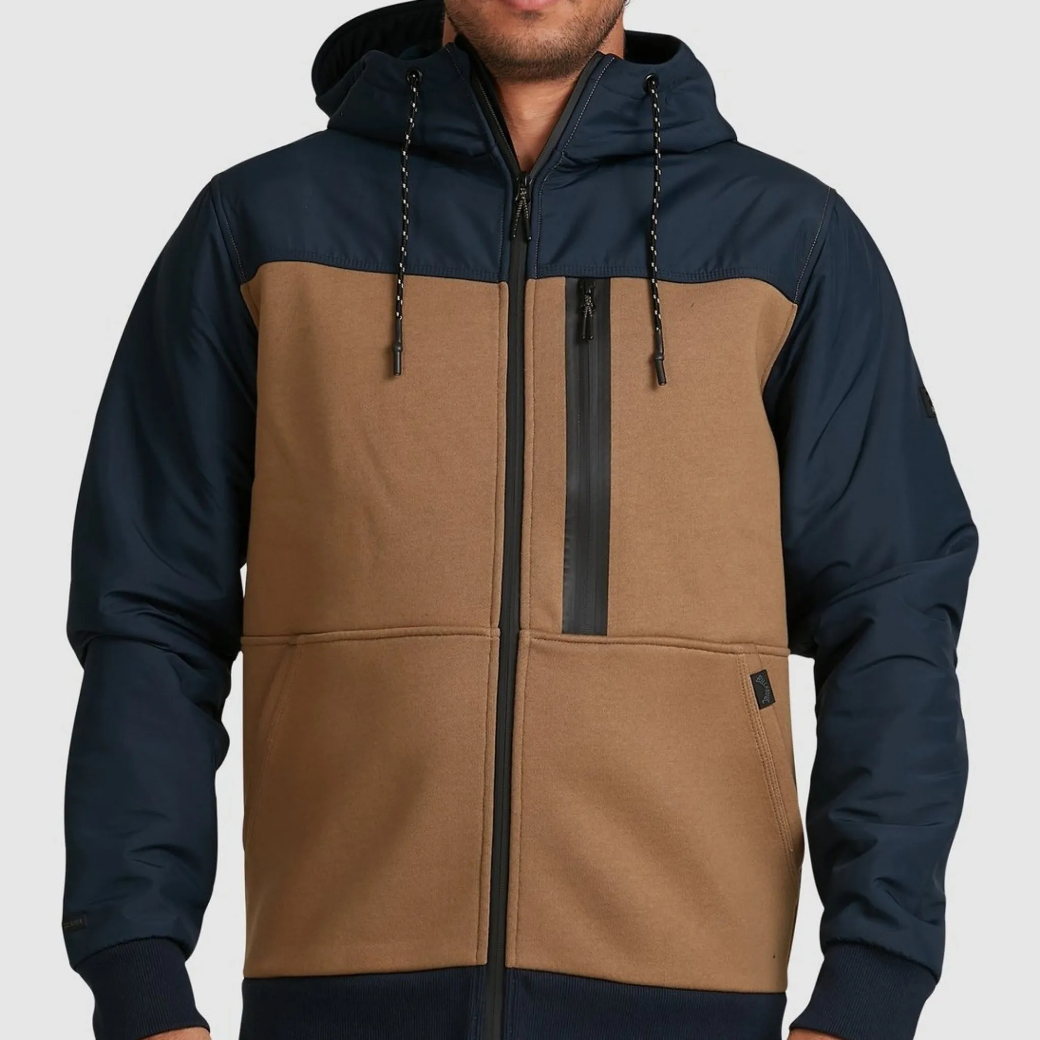 Billabong Quady Furnace Zip-Up Jacket - Navy