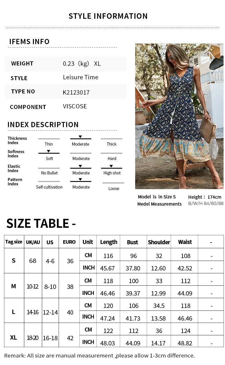 Boho Midi Dress, Sundress, Danielle  in Yellow