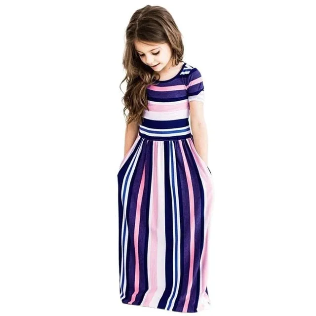 Casual Sundress Outfits Maxi Dress With Pocket