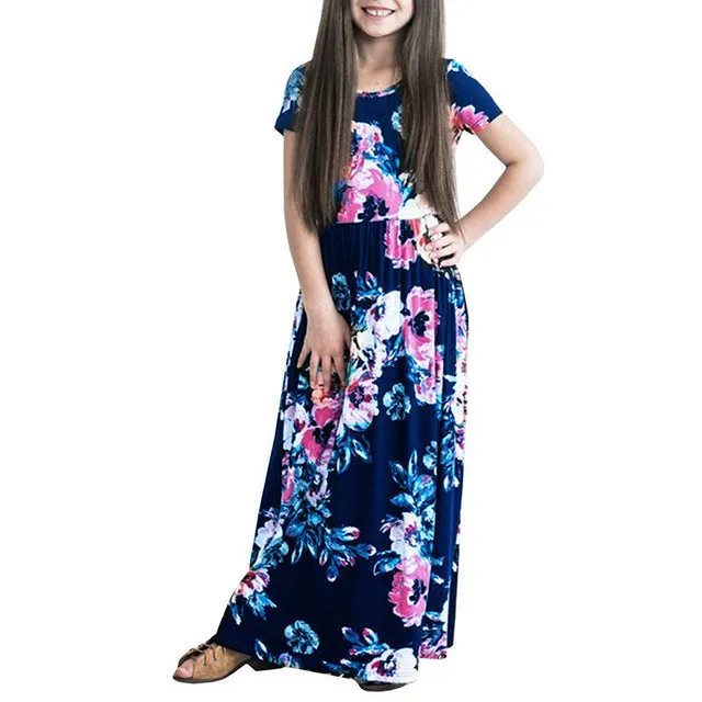 Casual Sundress Outfits Maxi Dress With Pocket