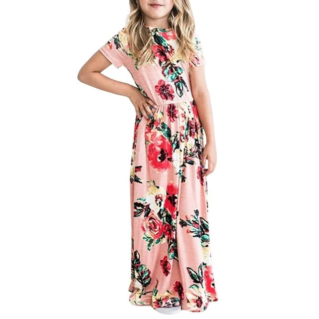 Casual Sundress Outfits Maxi Dress With Pocket