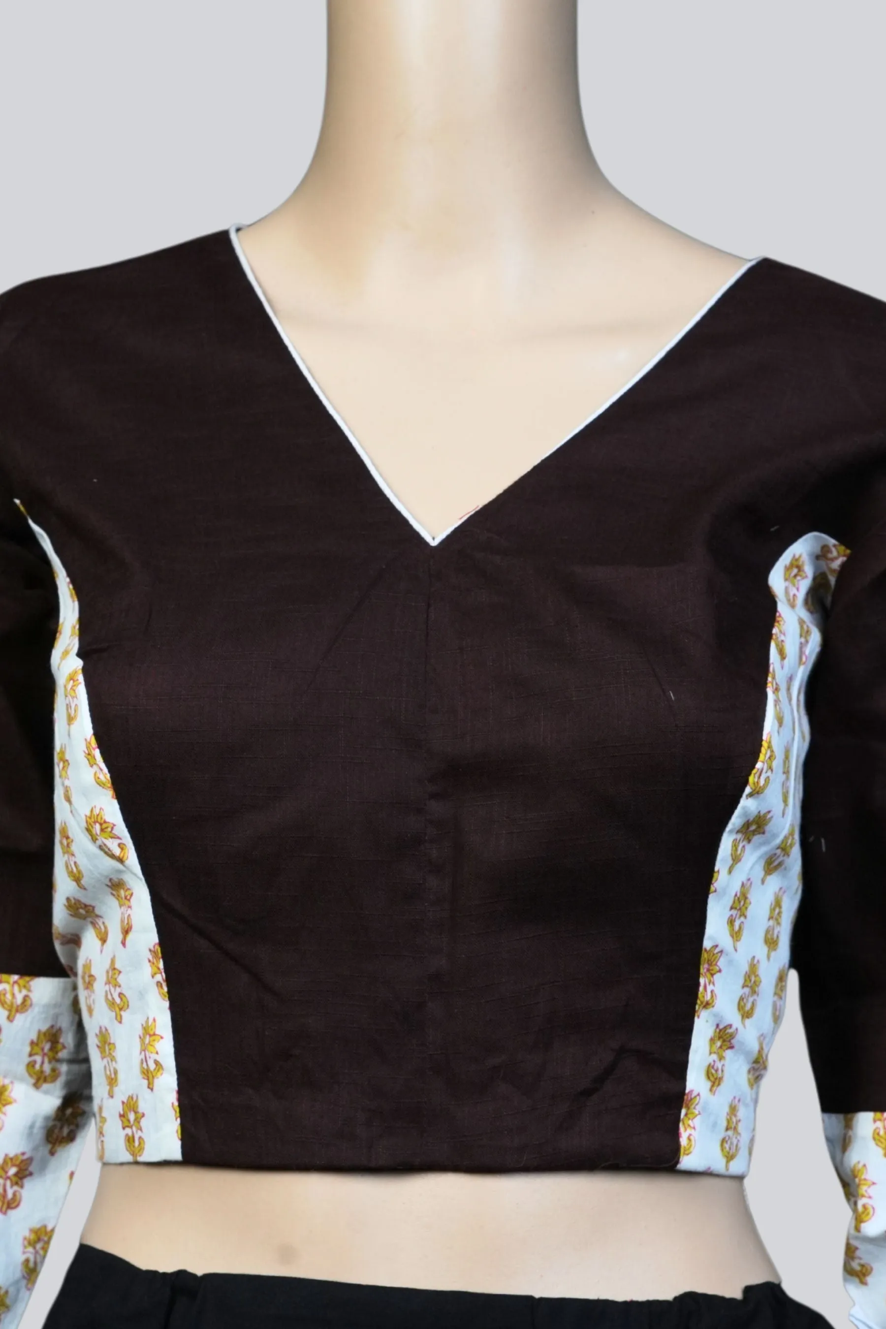 Chic Cotton Bliss: JCSFashions Exclusive Designer Blouse - High-Quality