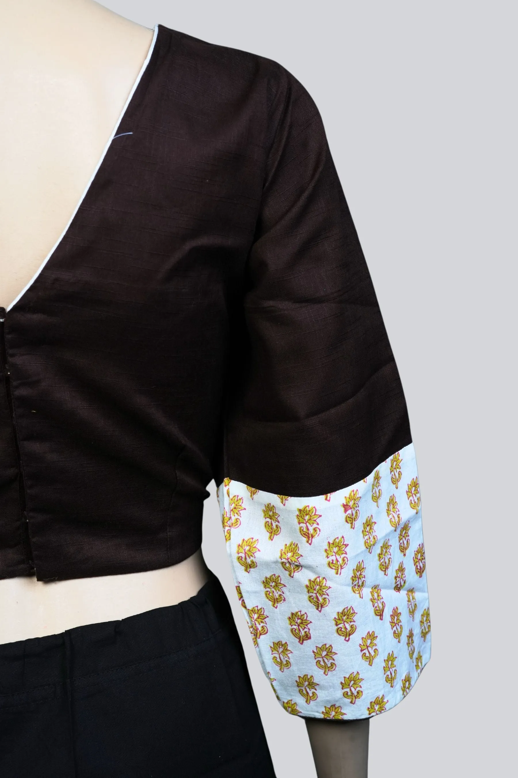 Chic Cotton Bliss: JCSFashions Exclusive Designer Blouse - High-Quality