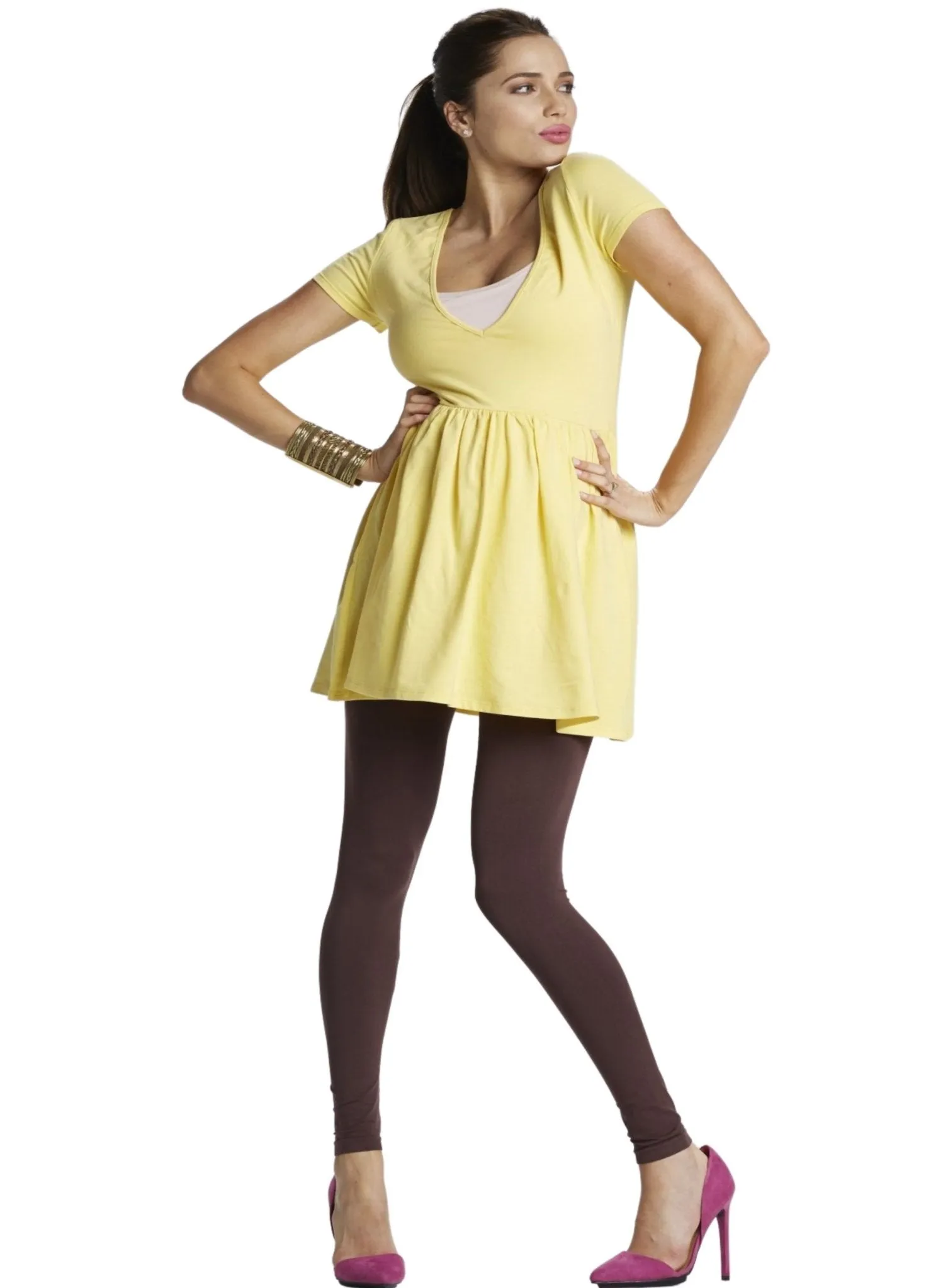 Choco Craving Maternity Leggings