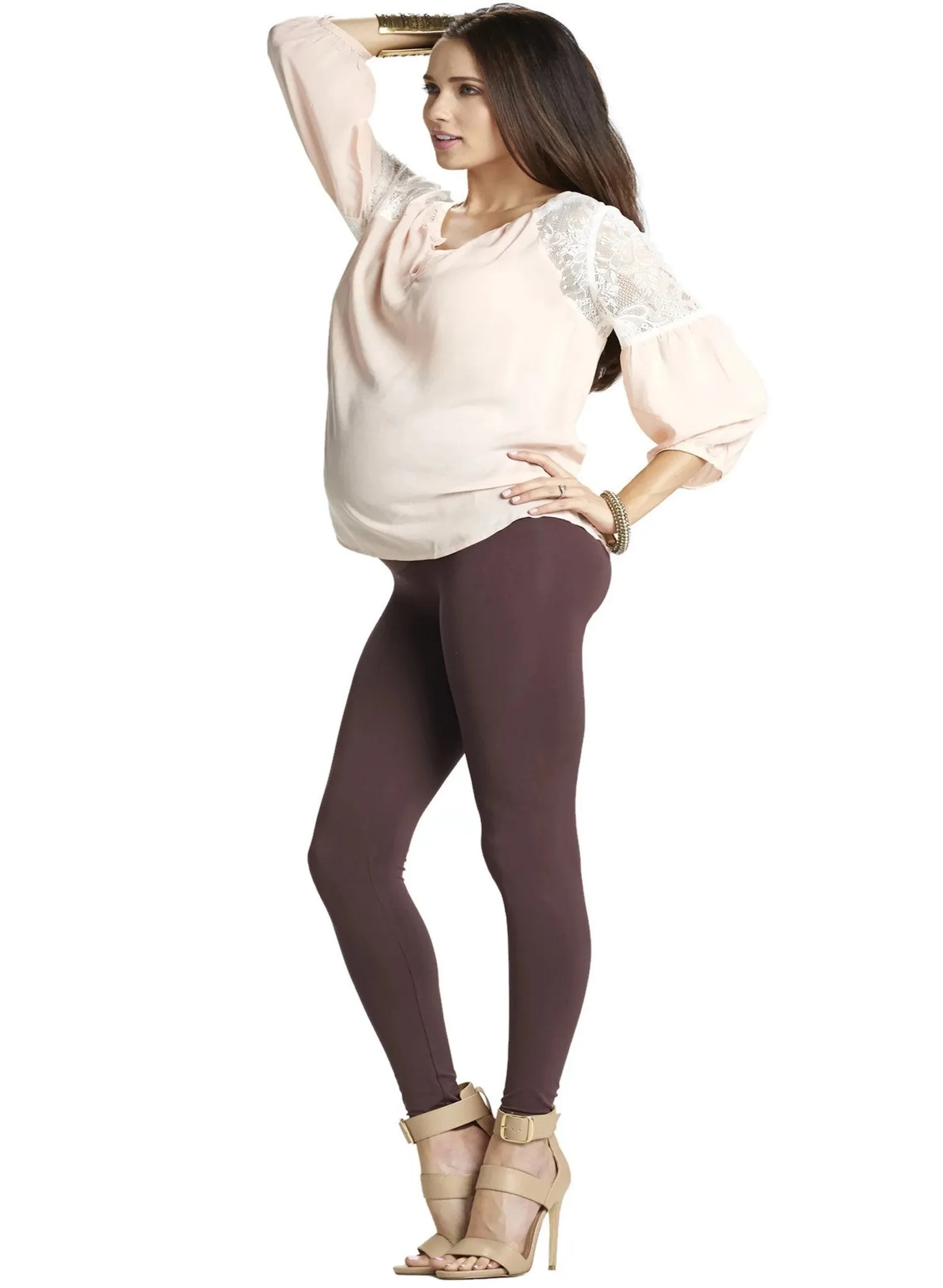 Choco Craving Maternity Leggings
