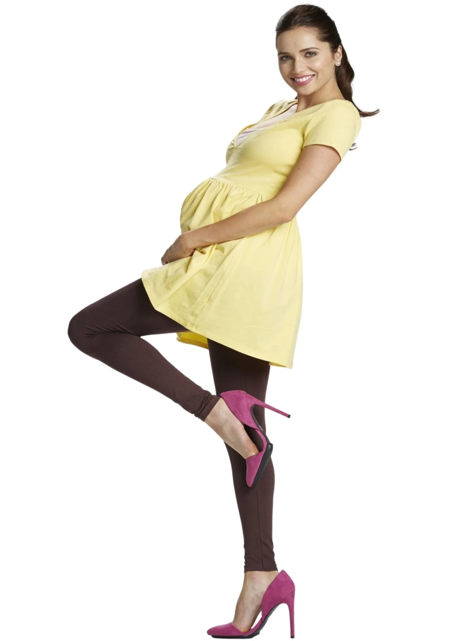 Choco Craving Maternity Leggings