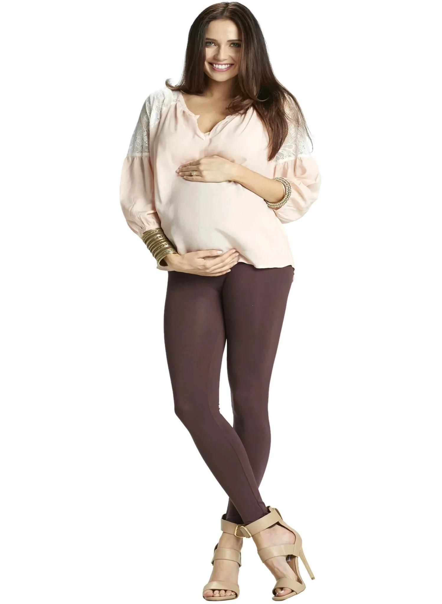 Choco Craving Maternity Leggings