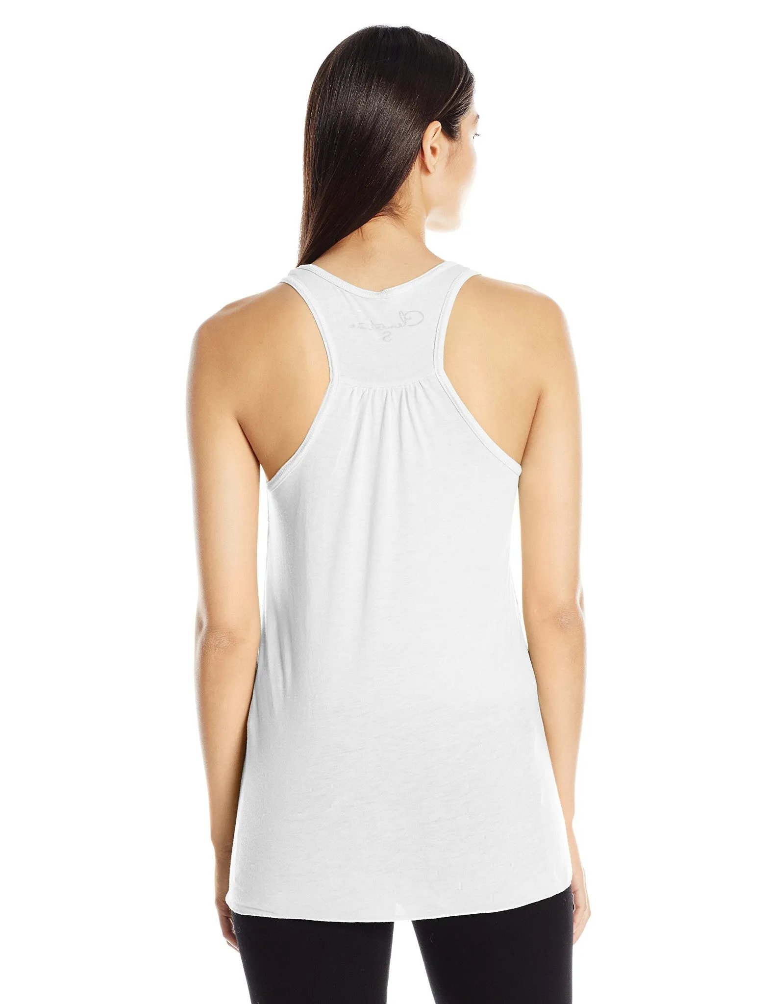 Clementine Women's Refuse to Sink Printed Flowy Racerback Tank