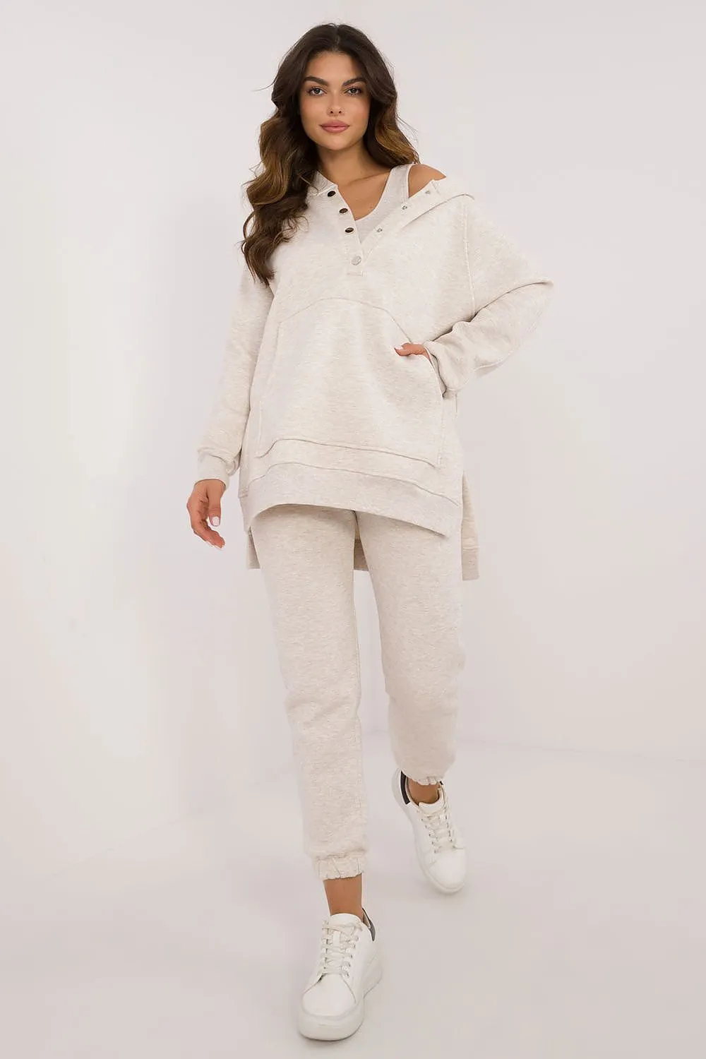 Cozy Days Mélange Hoodie Set