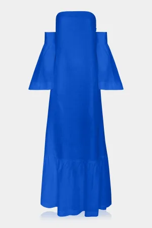Designer Blue Summer Vacation Dresses