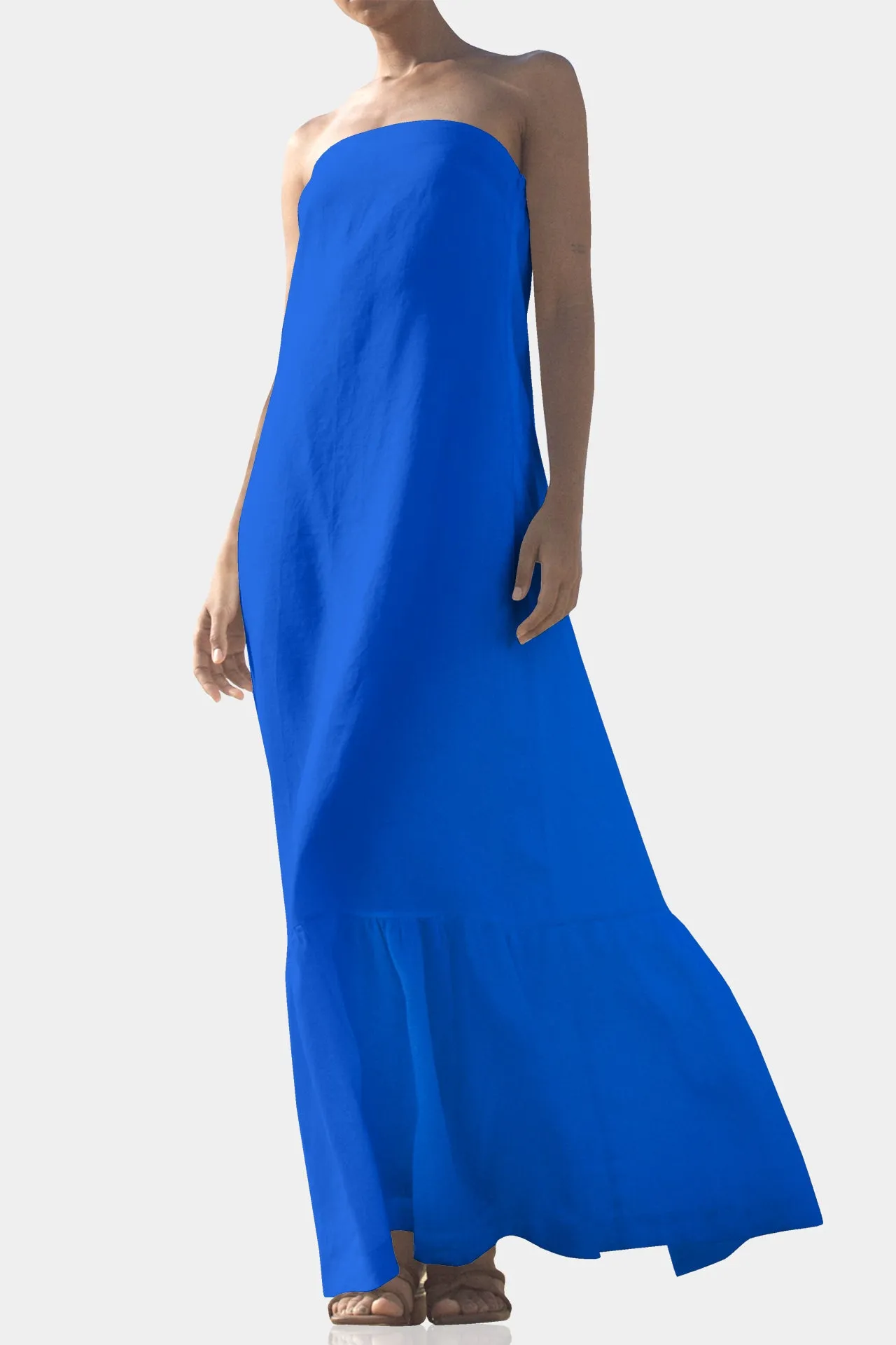 Designer Blue Summer Vacation Dresses