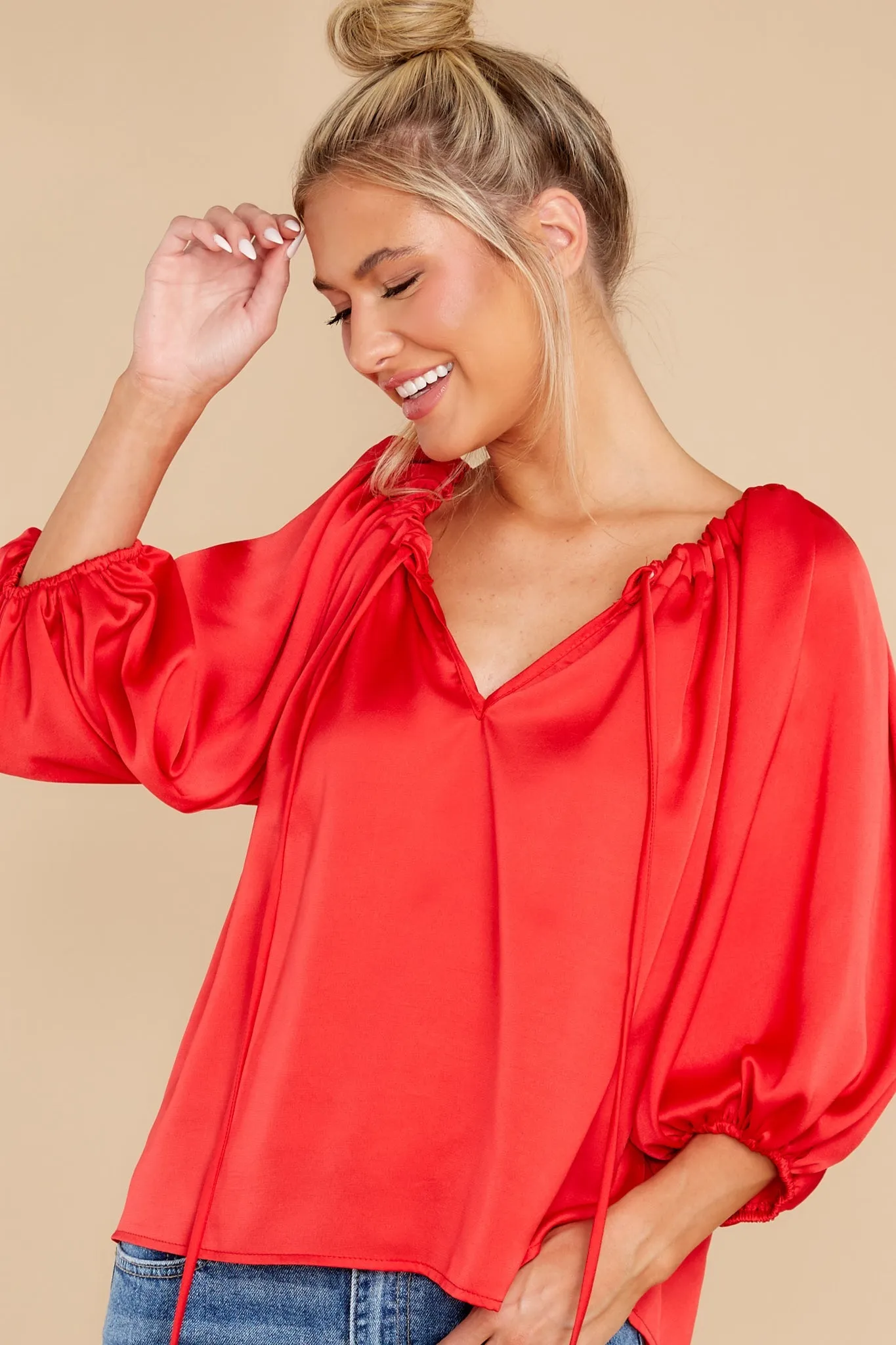Energize And Inspire Red Top