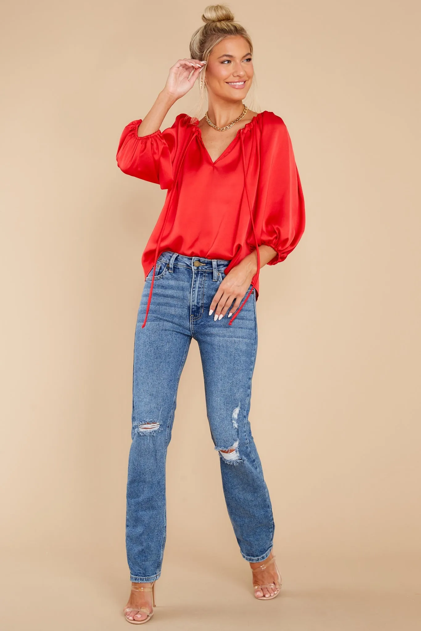 Energize And Inspire Red Top