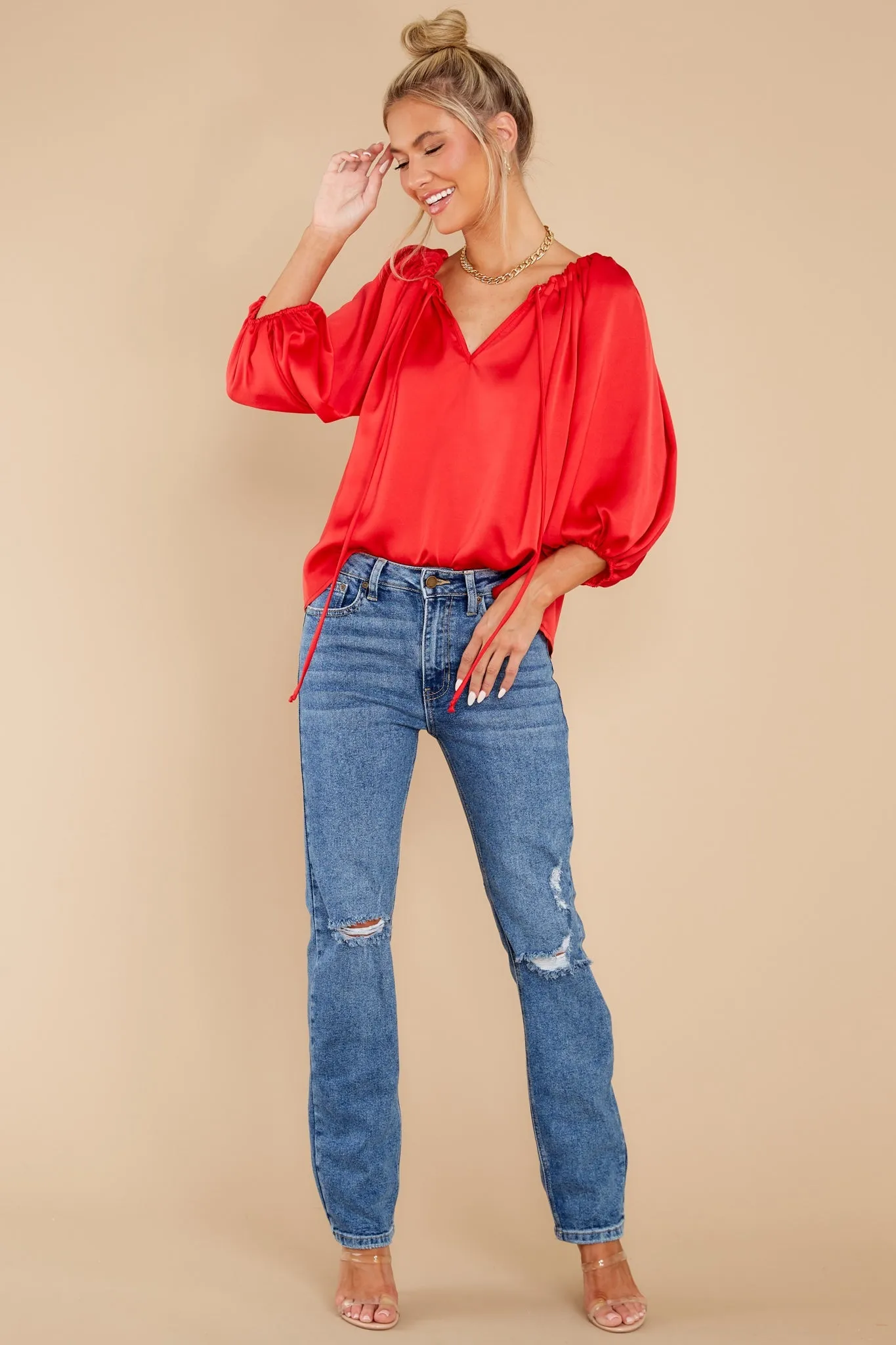 Energize And Inspire Red Top