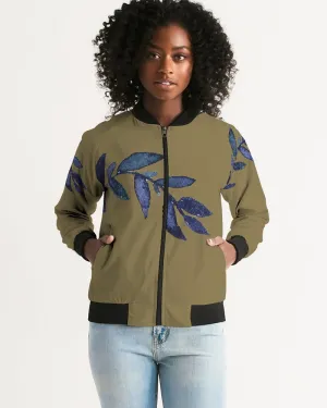 Green Halloween Women's Bomber Jacket