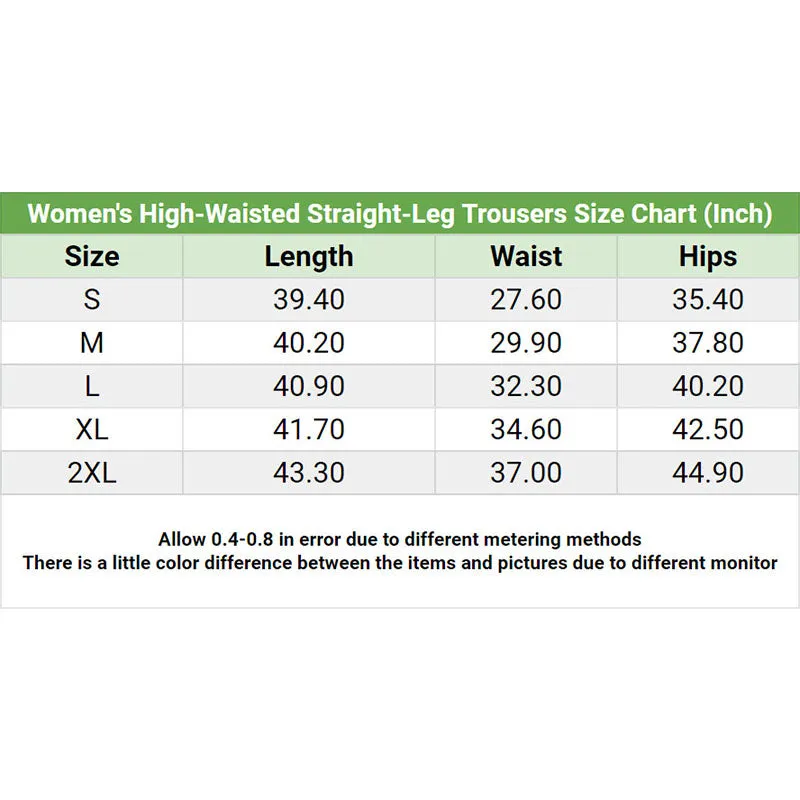 Green Smile Horror Women's High-waisted Wide Leg Pants