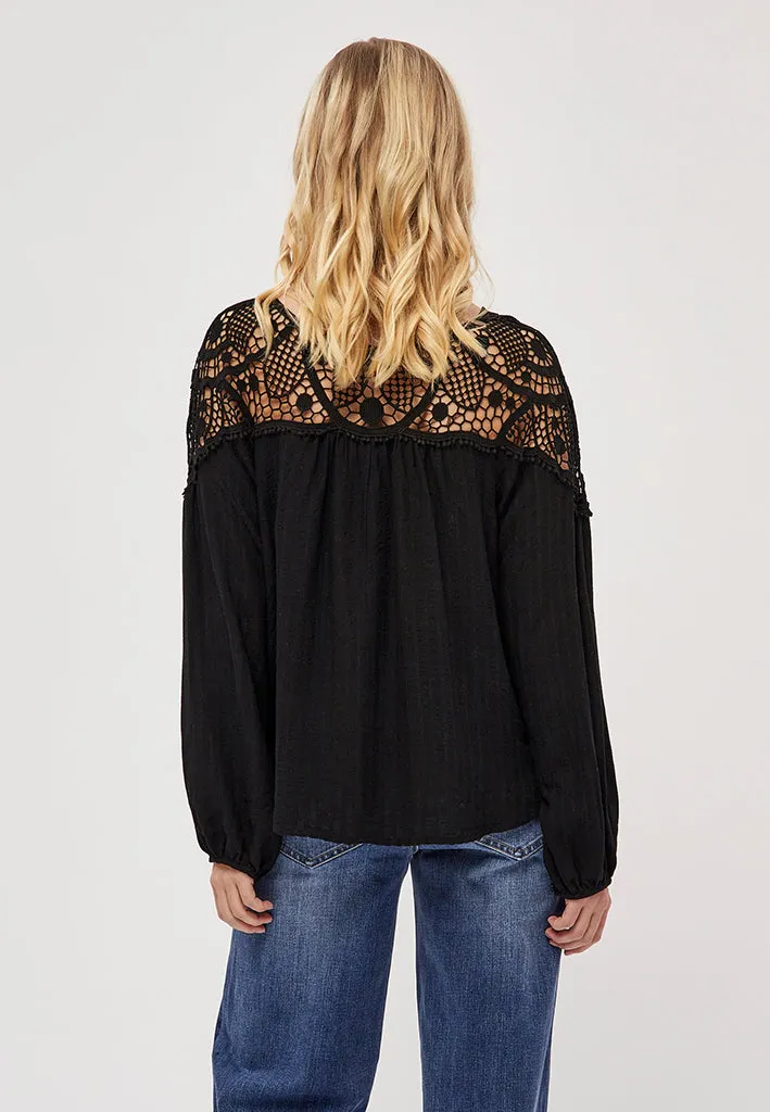 Jansine Blouse - Black