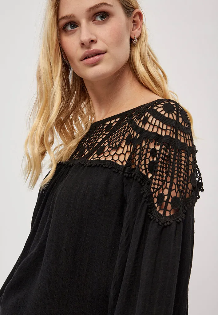 Jansine Blouse - Black