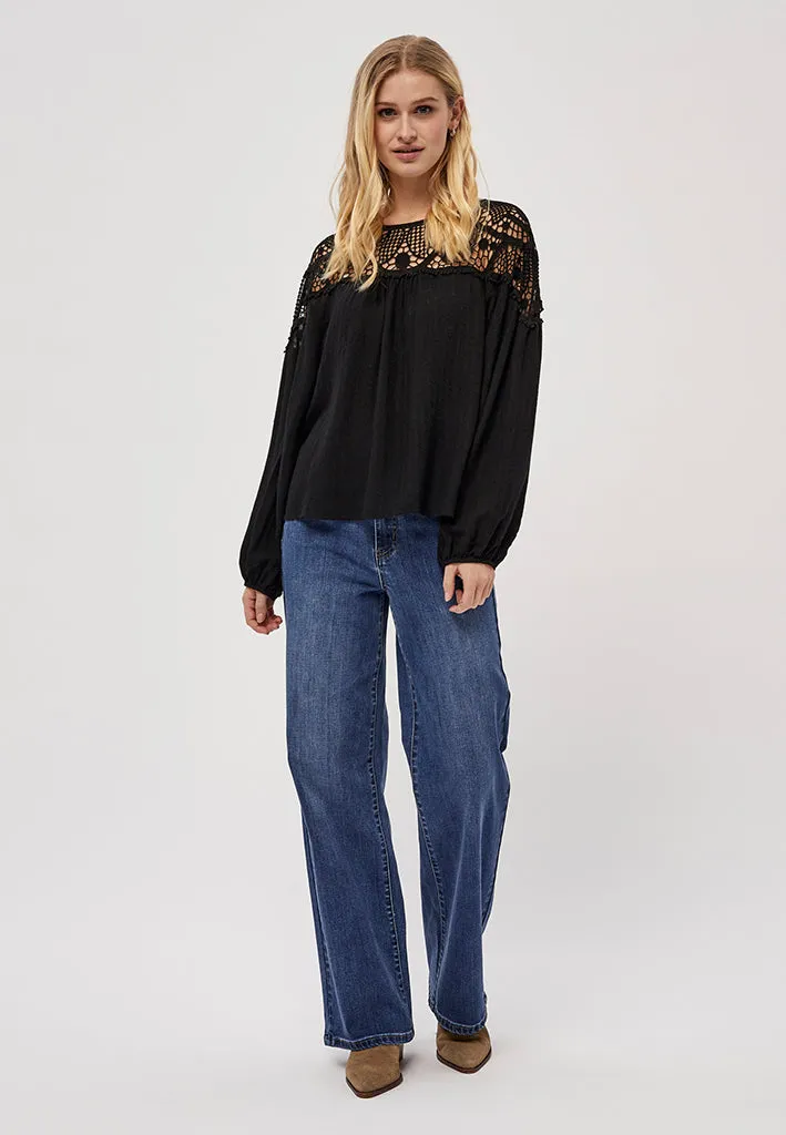 Jansine Blouse - Black
