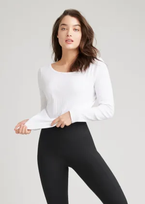Long Sleeve Tee - Cotton Rib