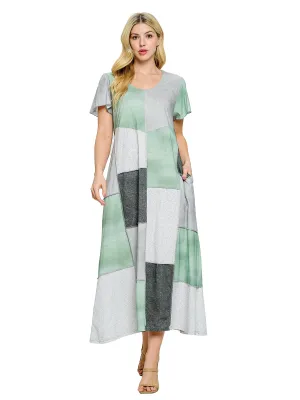 Maxi Dress Patchwork