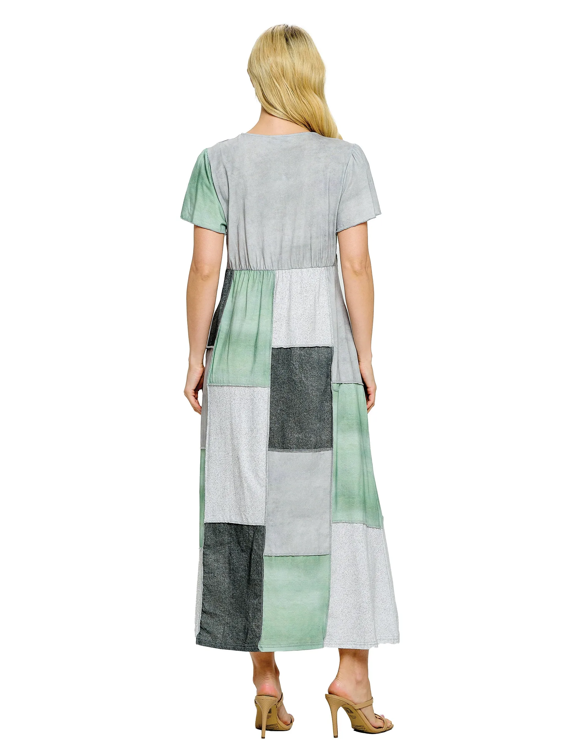 Maxi Dress Patchwork