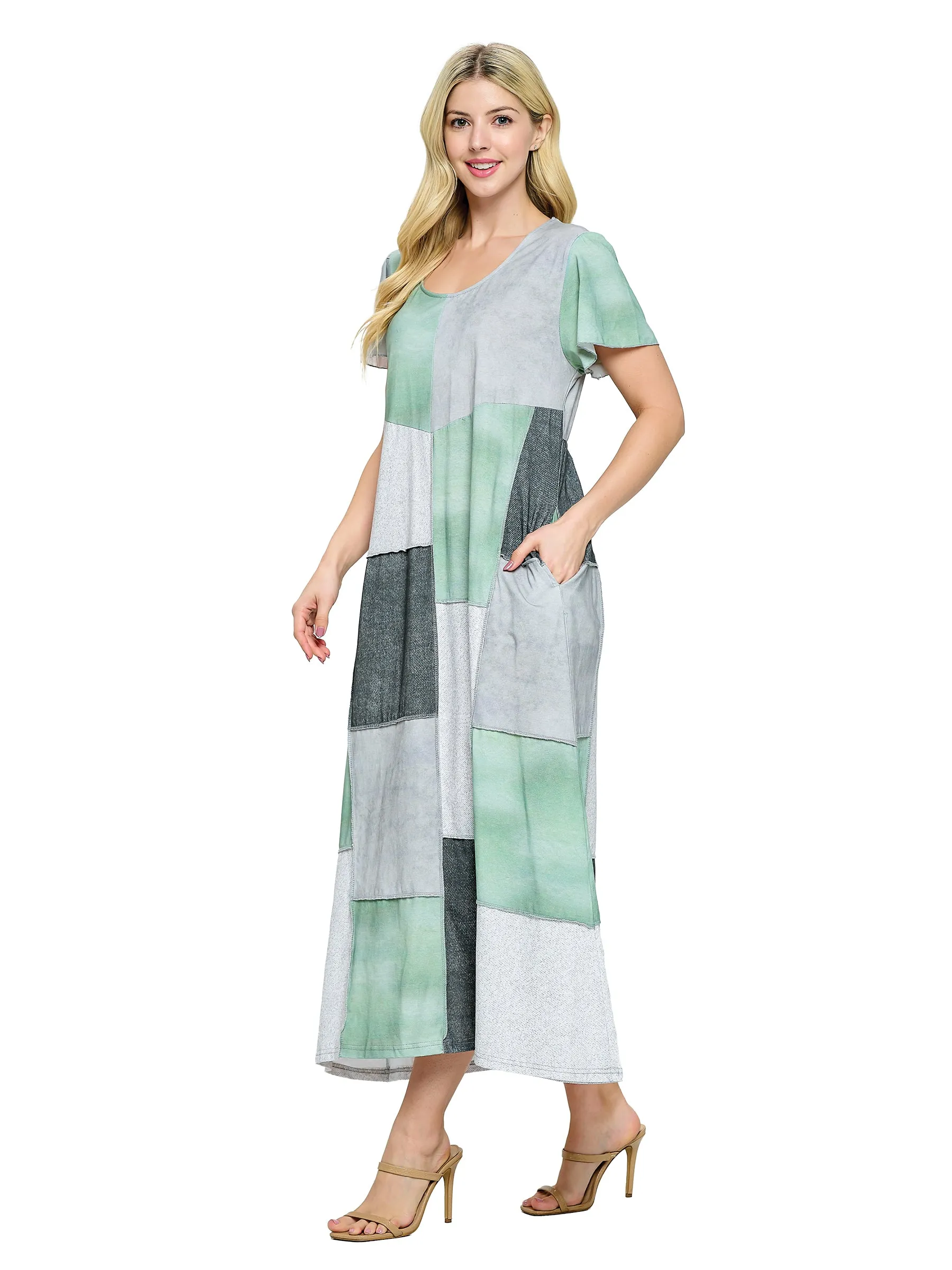 Maxi Dress Patchwork