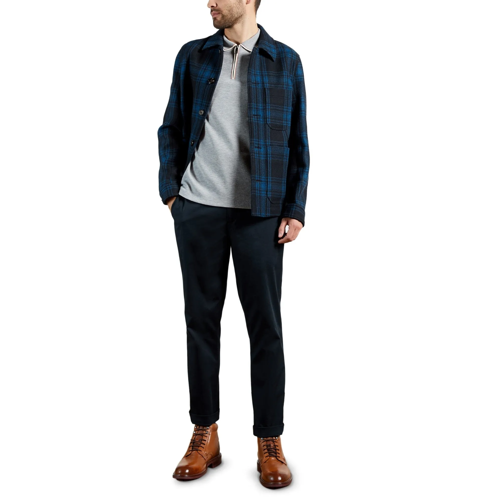 Men Mmt-Kokoro-Drawstring Trouser - Navy