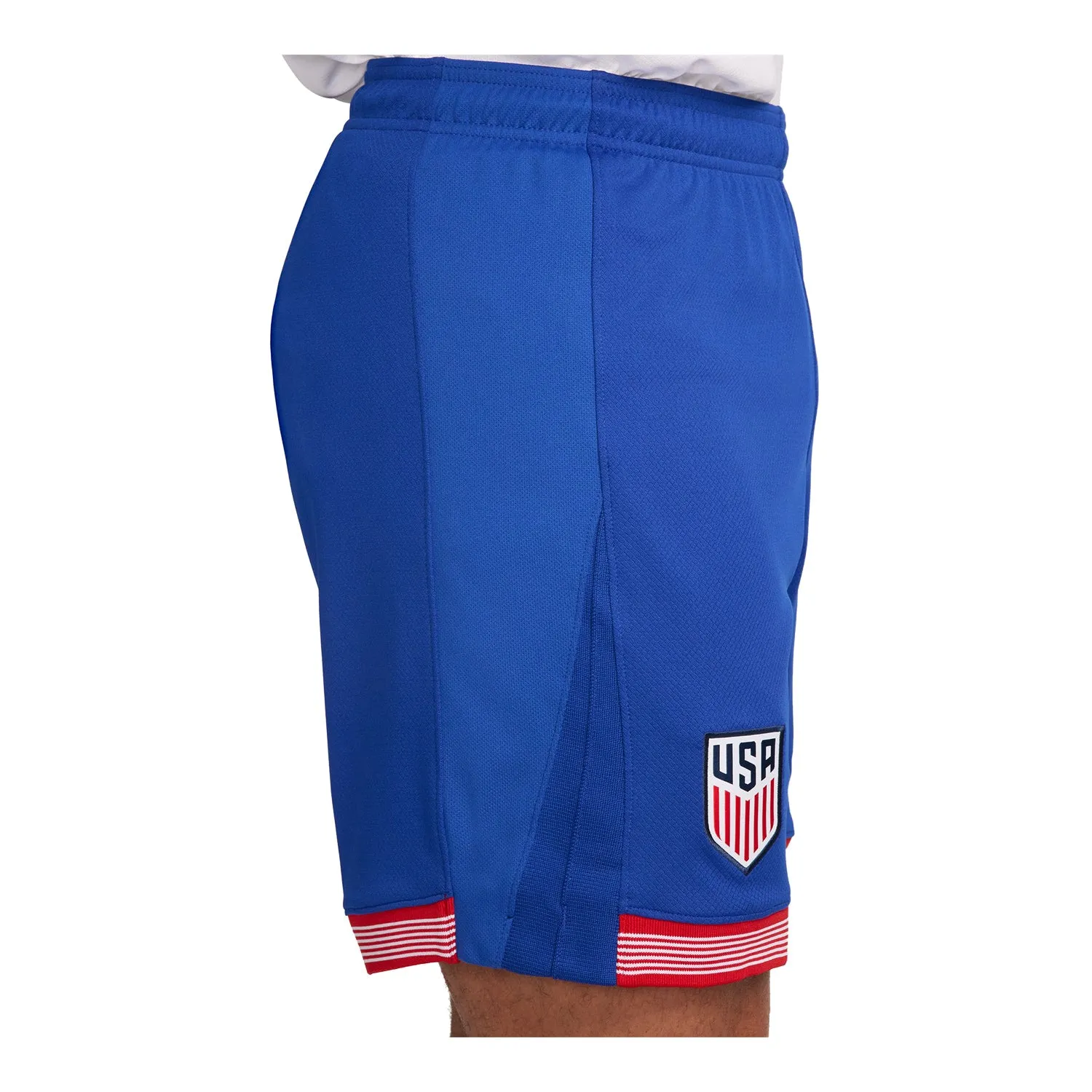 Men's Nike USA 2024 Stadium Home Blue Shorts