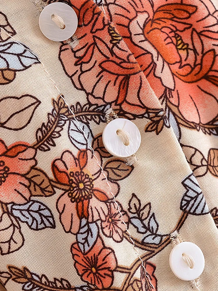 Midi Dress, Boho Dress, Sundress, Desert Arabian Jasmine