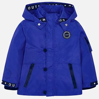 Nautical windbreaker jacket for boy