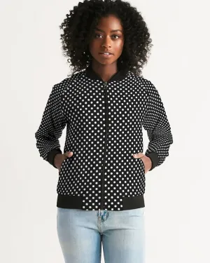Polka Dots Women's Bomber Jacket
