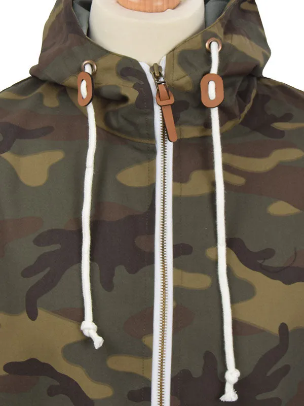 Real Hoxton Camouflage Hooded Jacket