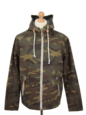 Real Hoxton Camouflage Hooded Jacket
