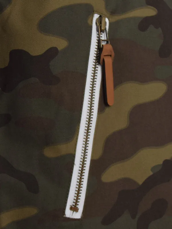 Real Hoxton Camouflage Hooded Jacket