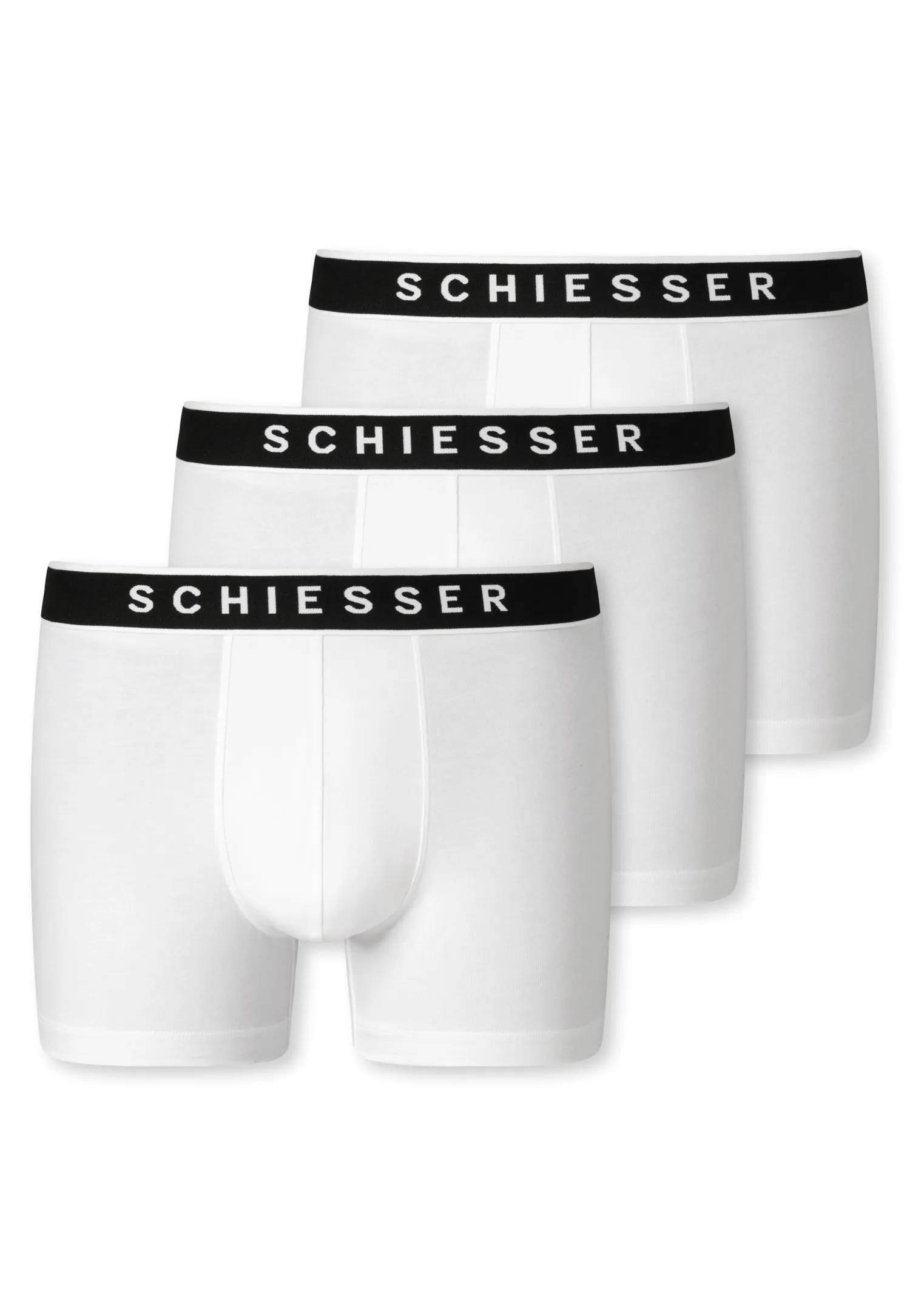 Schiesser - Organic Cotton - Shorts - 3 Pack - NEW