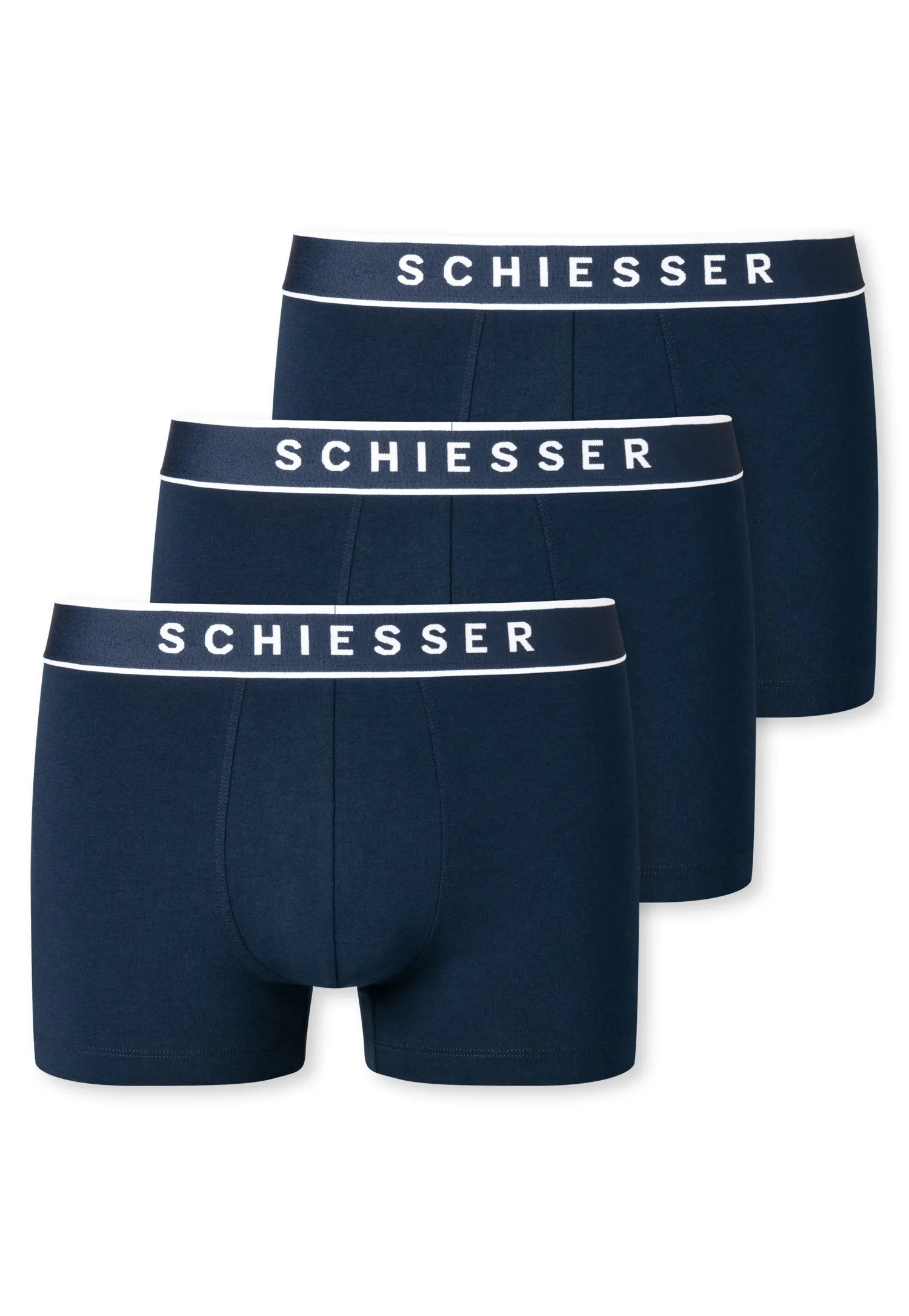 Schiesser - Organic Cotton - Shorts - 3 Pack - NEW