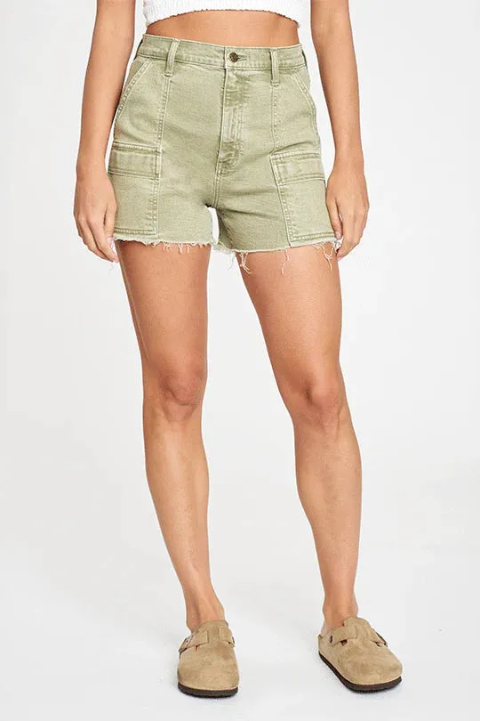 The Knockout Cargo High Rise  A-Line Short