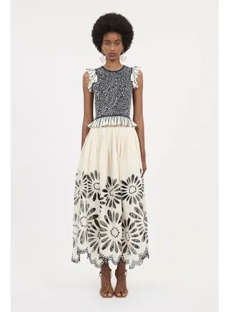 Ulla Johnson - Emmeline Top in ink