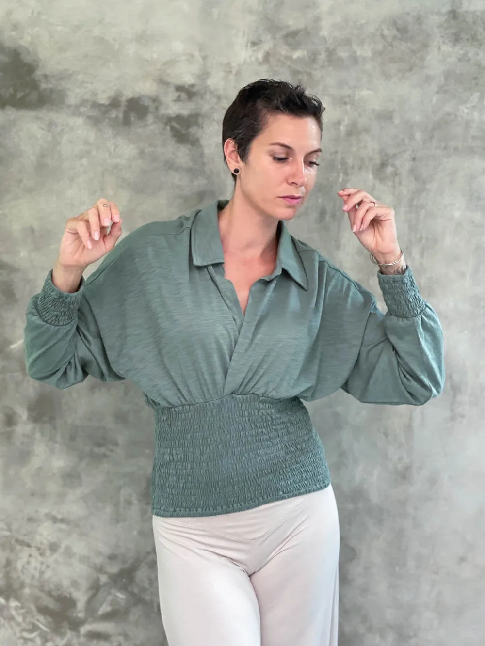 V-Neck Blouse