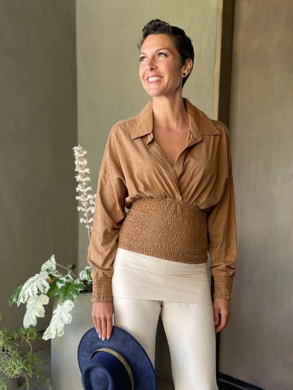 V-Neck Blouse
