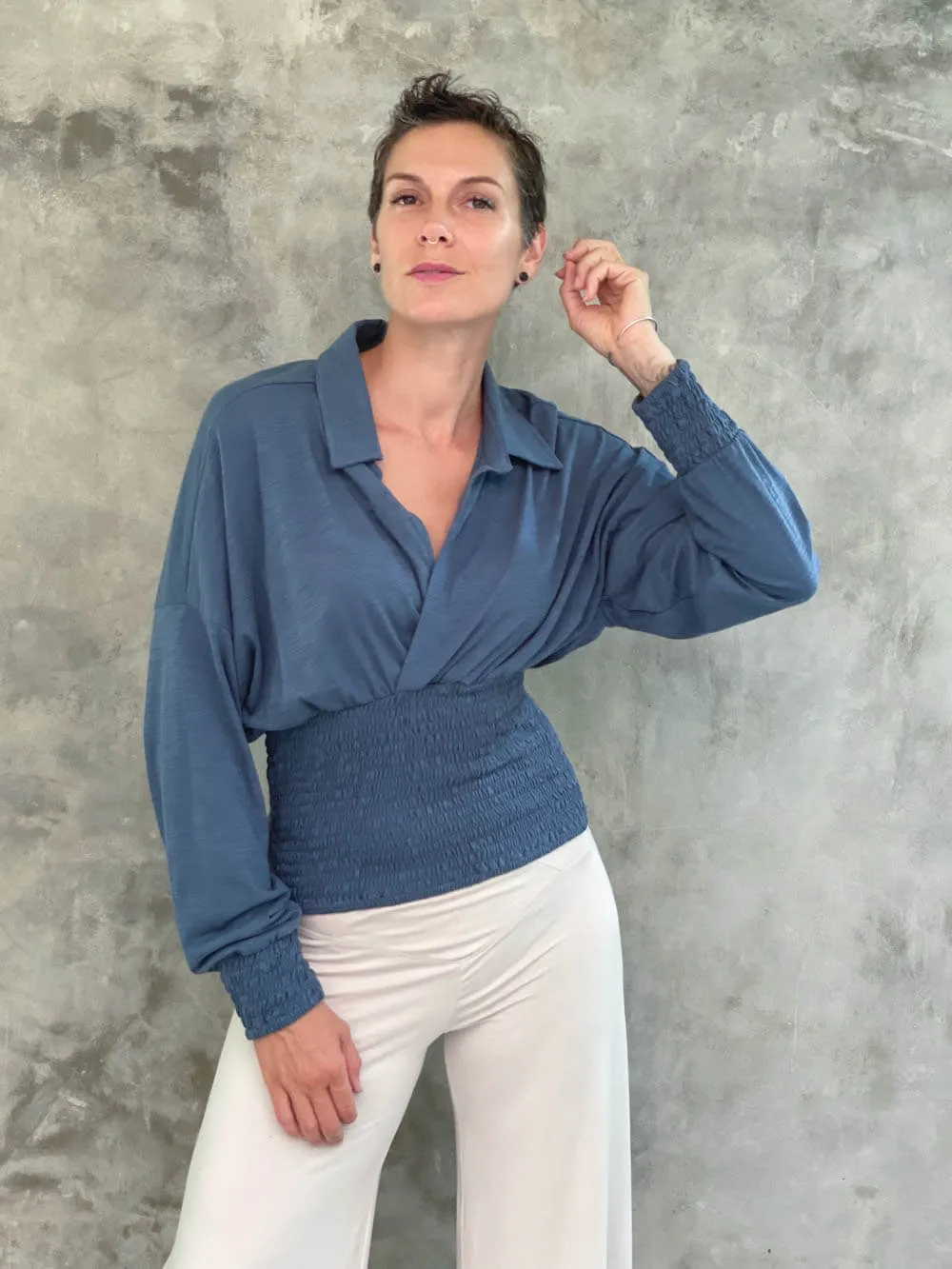 V-Neck Blouse