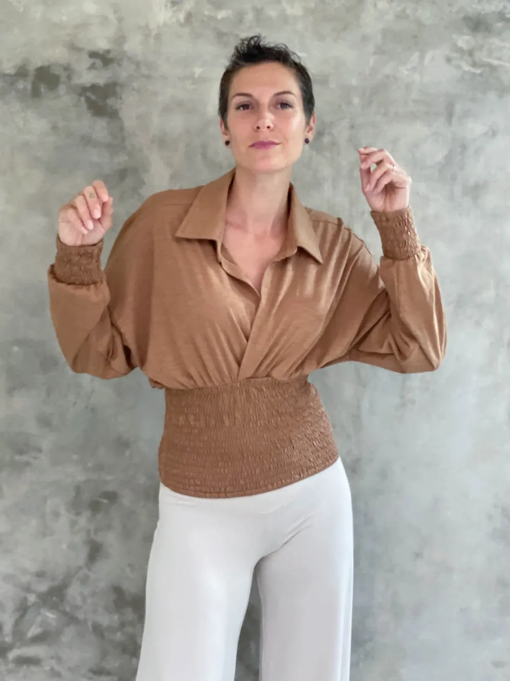 V-Neck Blouse